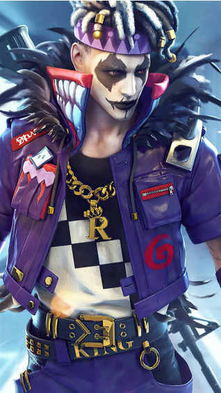 Fire Season Joker Character Wallpaper