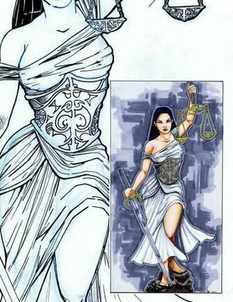 Lady Justice By Johnjohnstonart