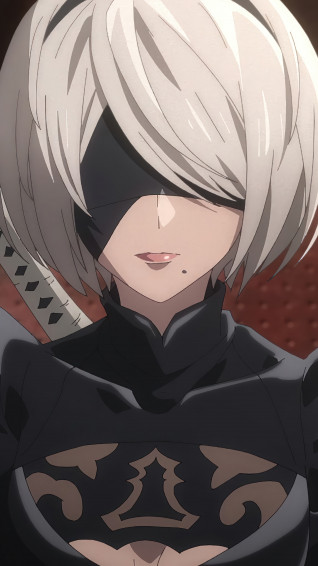 Yorha 2b Nier Automata Anime 4k Wallpaper iPhone HD Phone 2660i