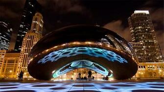 Wallpaper Park City Night Chicago Wallpaper55 Best