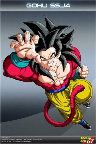 Dragon Ball Gt Goku Ssj4 Vs Sa17 By Dbcproject