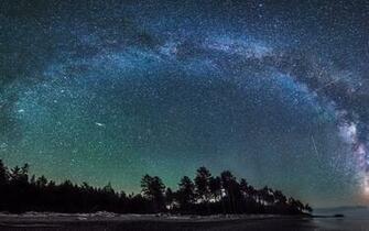 Cielo Estrellas Isla Wallpaper HD Desktop And Mobile Background