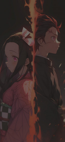 Demon Slayer Tanjiro Nezuko Wallpaper Anime Phone