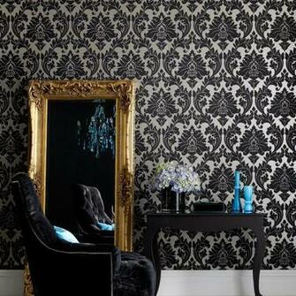 Graham Brown Superfresco Easy Majestic Black And Gold Wallpaper
