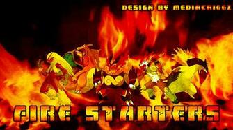 Pokemon Fire Starters Wallpaper By Mediacriggz