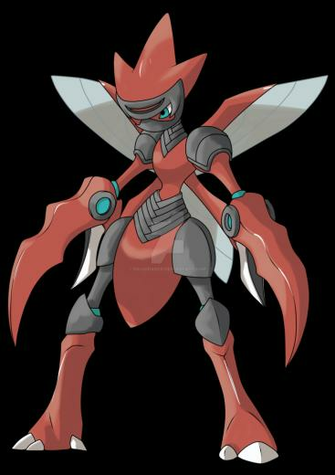 Mega Scizor Z By Daviddarck