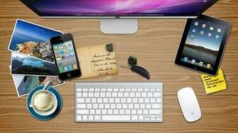 Office Desk Wallpaper