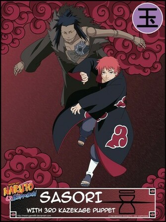 Naruto Shippuden Akatsuki Sasori Kazekage Puppets Wallpaper Background