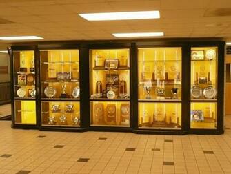 Custom Umbc Trophy Case By Sjk Woodcraft Design Custommade
