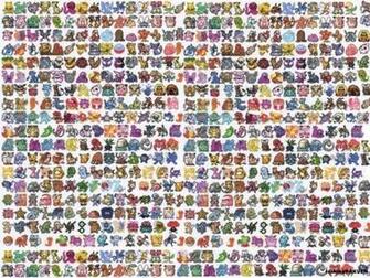 Pictures Of Every Pokemon Widescreen HD Wallpaper