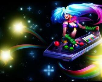 League Of Legends Arcade Sona Wallpaper