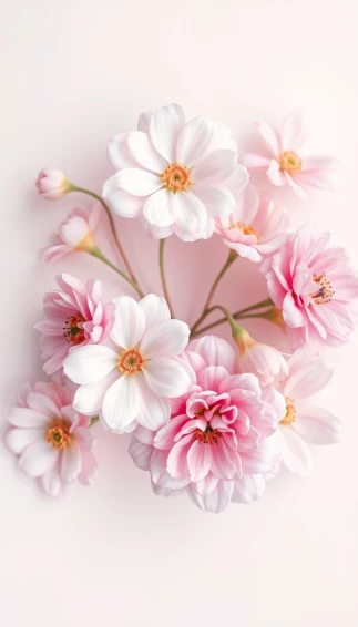 Aesthetic Flowers Simple Wallpaper