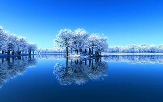 Wallpaper Beautiful Winter Scenery