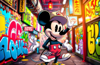Mickey Mouse Dope Wallpaper