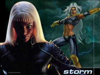 Marvel Superheroines Image Storm Sexy Halle Berry HD Wallpaper And