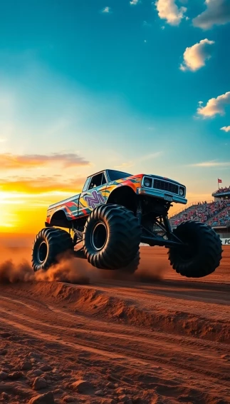 Monster Truck Background