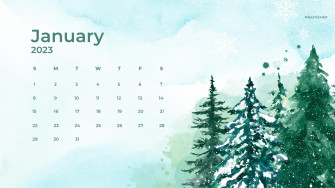 January Calendar Desktop Wallpaper Net