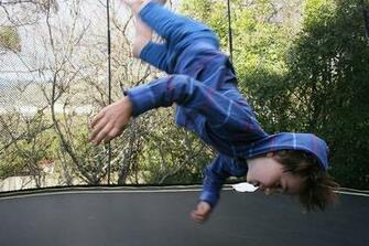 HD Wallpaper Boy Crazy Hair Flip Trampoline Childhood