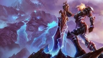 Riven League Of Legends Wallpaper Desktop