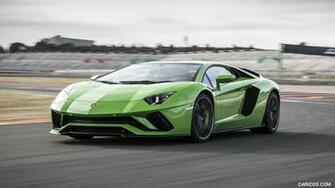 Lamborghini Aventador S Front Three Quarter HD Wallpaper