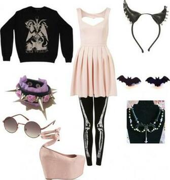 Pastel Goth Outfits