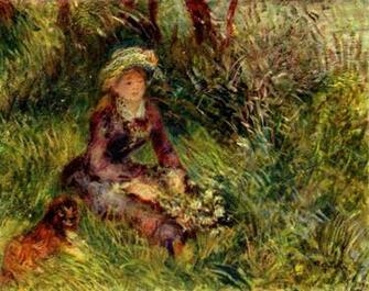 Renoir Painting Android iPhone Desktop HD Background