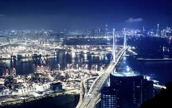 Cool City Panorama HD Wallpaper