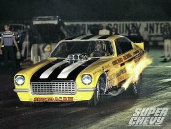 Super Chevy Drag Racing Greats Wallpaper