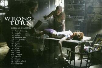 Wrong Turn Wallpaper Inlay