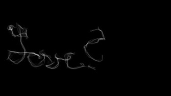 Smoke Love Lettering Dark Wallpaper Background Full HD 1080p
