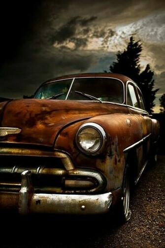 Rusty Chevy Rustic Beauty And Abandoned Dreams