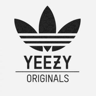 Wallpaper Adidas Yeezy Logo New iPad