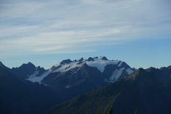 Mount Olympus From The High Divide Olympic National Park Wa Usa 4k