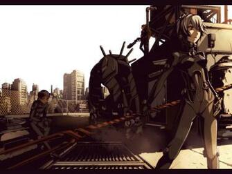 Evangelion X Gantz Computer Wallpaper Desktop