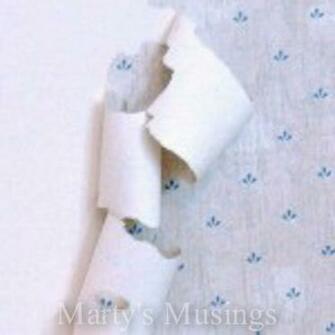 What To Do About Peeling Wallpaper From Marty S Musings