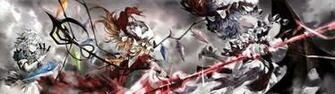Anime Girls Touhou Flandre Scarlet Remilia