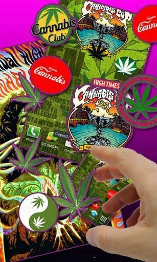 Stimulating Live Image Moving Marijuana Weed Wallpaper Effects On