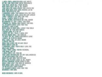 Windows Wallpaper Lyrics Song By Kiss Call Because I Am