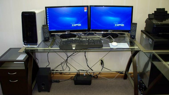 This Is The President S Workstation A Dell Studio Xps Core I7