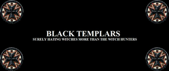 Black Templar Banner By Evilfighta
