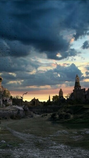 Moscow Red Square Apocalyptic Surface Rt Wallpaper