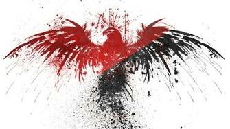HD Red Black White Wallpaper Blue And