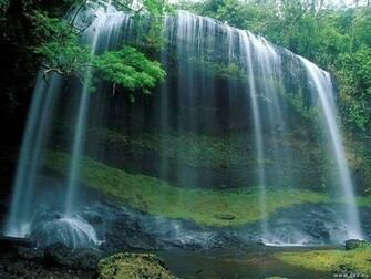 Nature Waterfall Serene Wallpaper Me