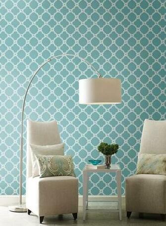 By Wallcoverings For Less On Lattice Trellis Wallpaper Pinter