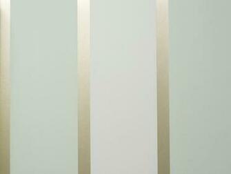 Fitzroy Wallpaper A Smart Wide Striped In Two Tone Celadon