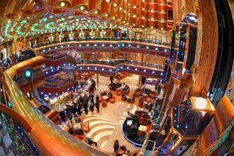 Carnival Dom Cruise Ship Picture Atrium Photo