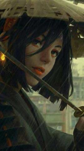 Warrior Princess Gambar 3d Gadis Kartun Mata Anime