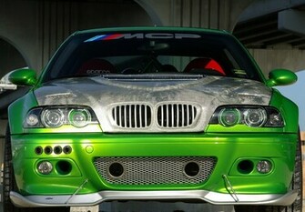 Wallpaper Of Mcp Racing Bmw M3 The Hulk E46