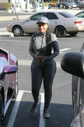 Blac Chyna In Tights Gotceleb