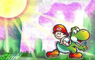 Yoshi And Baby Mario Wallpaper